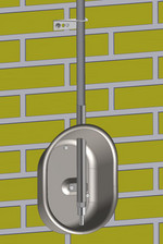 93638 Drikkekop Standard Mur