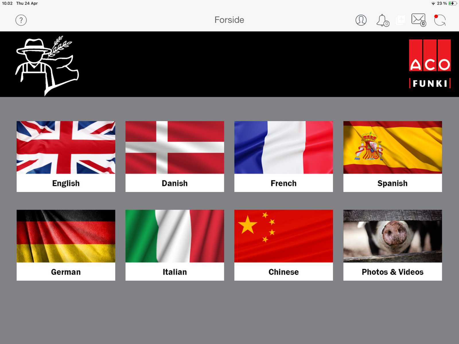 Main Menu